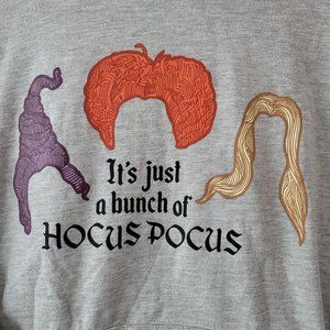 Disney's Hocus Pocus Hoodie "It's Just A Bunch Of Hocus Pocus" Youth Sz 7-9 Med.